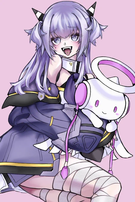 #スキリ絵ート 2021/11〜2022/03制作サブキャラのリスミィ寅年年賀絵チームの清楚枠フォロワー様(コスチューム企画)スキリエート 