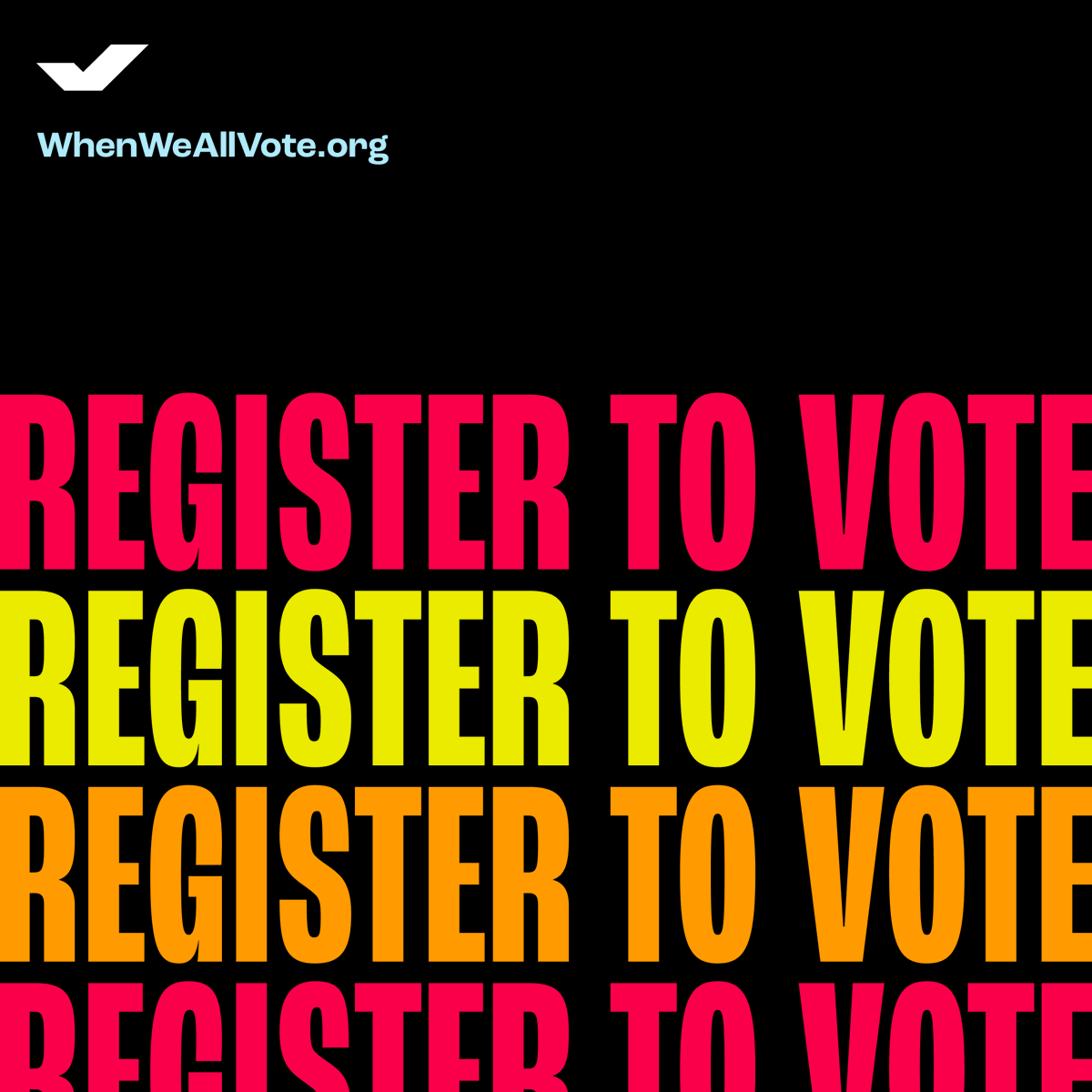 Michelle Obama (@michelleobama) on Twitter photo We’re officially one month away from Election Day, and there is no time to waste.
With voter registration deadlines coming up as early as tomorrow in states across the country, make sure you are registered to vote right now with <a href="/WhenWeAllVote/">When We All Vote</a>. It only takes a few minutes to We’re officially one month away from Election Day, and there is no time to waste.
With voter registration deadlines coming up as early as tomorrow in states across the country, make sure you are registered to vote right now with <a href="/WhenWeAllVote/">When We All Vote</a>. It only takes a few minutes to