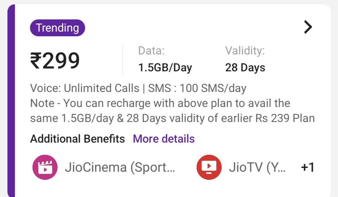 ashishrocker7's tweet photo. Jio company is making its services expensive day by day and the net has also started running slow and the rates are increasing day by day. In these recharges you will see true 5G and a normal net for Rs 299. Wow Jio, wow superb.
@aajtak @ndtvindia @ndtv @JioCare @reliancejio https://t.co/58RmUvC3v9