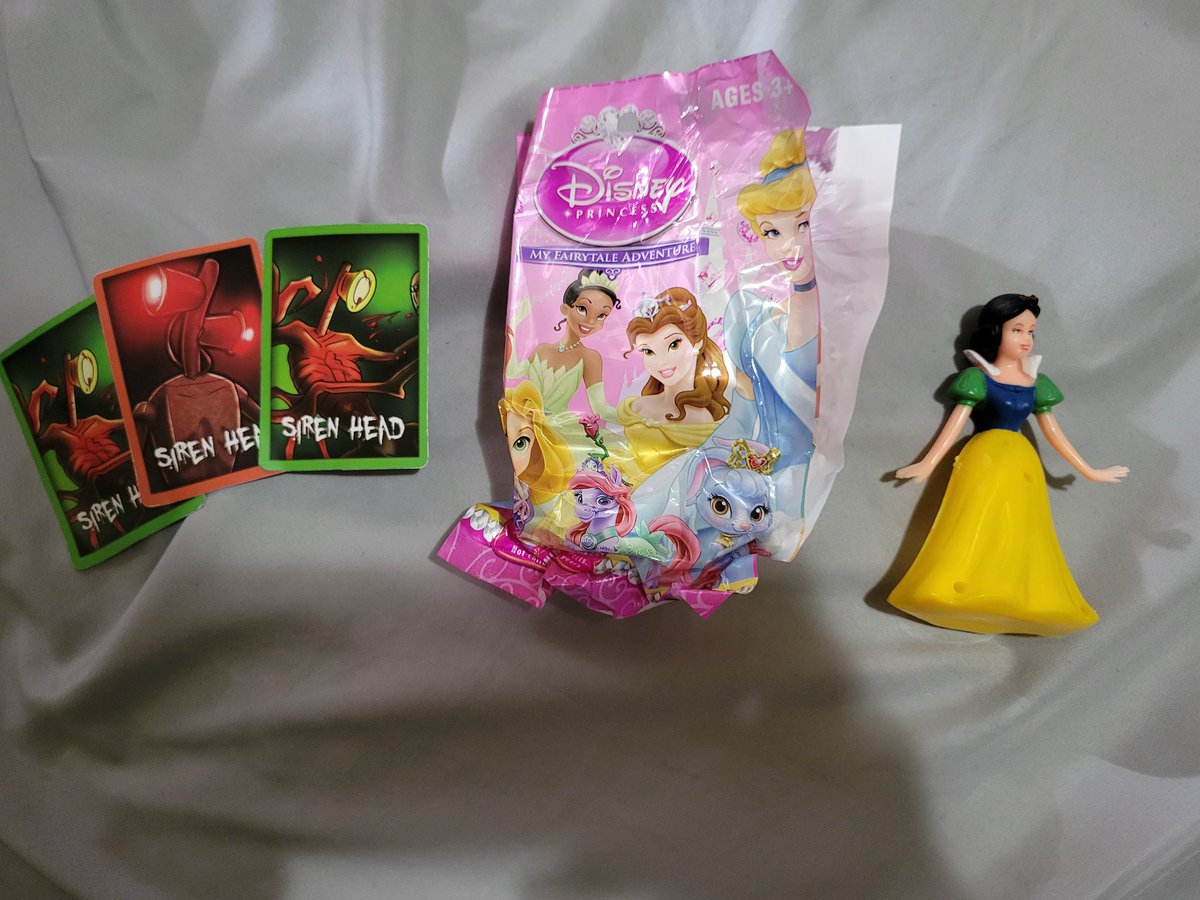 Got this as one of the gifts I brought home for my kids. This particular one was for my daughter. What's going on #Disney ?