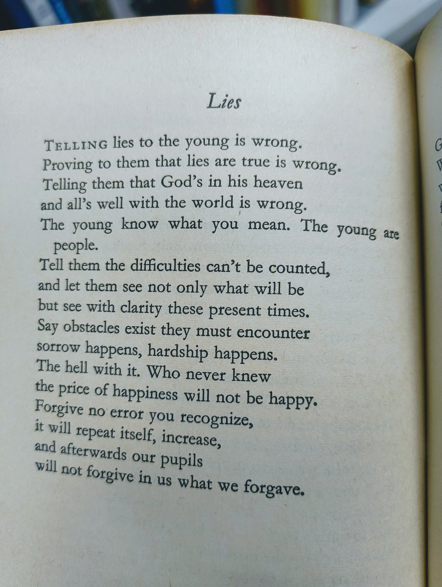 A response to the Annual Meeting by Yevgeny Yevtushenko.