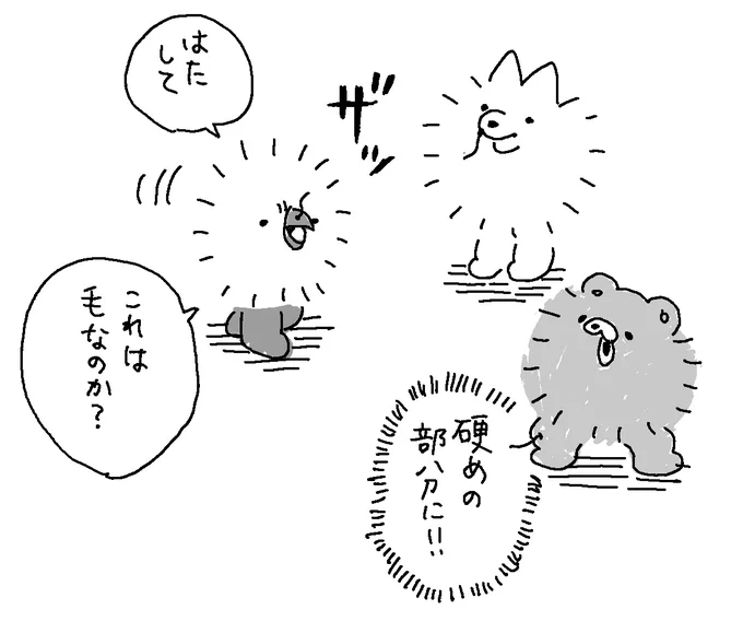 毛懐疑派 #ふわげちゃんたち 