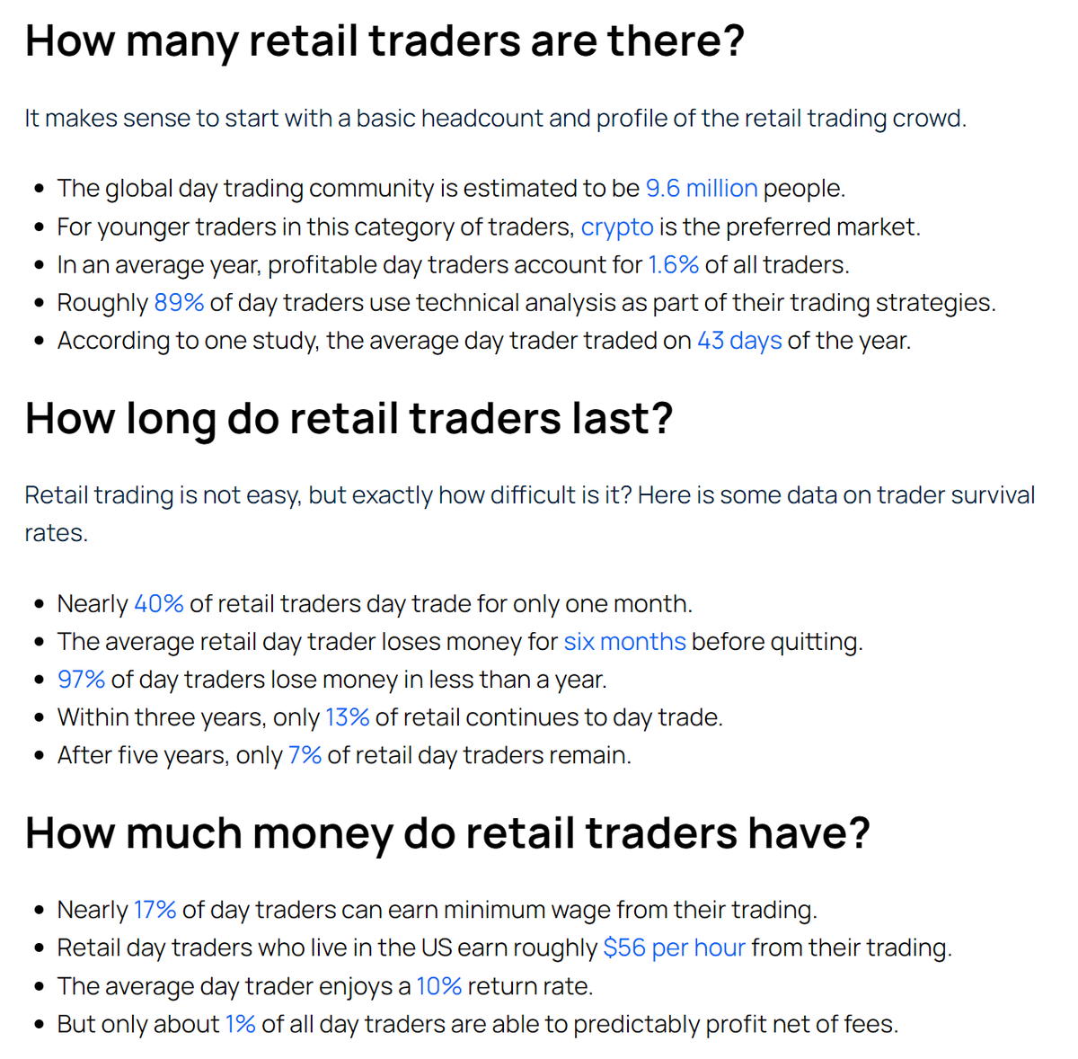 Highly recommend anyone in this space to read this at least 5 times and do a reality check... 🧐