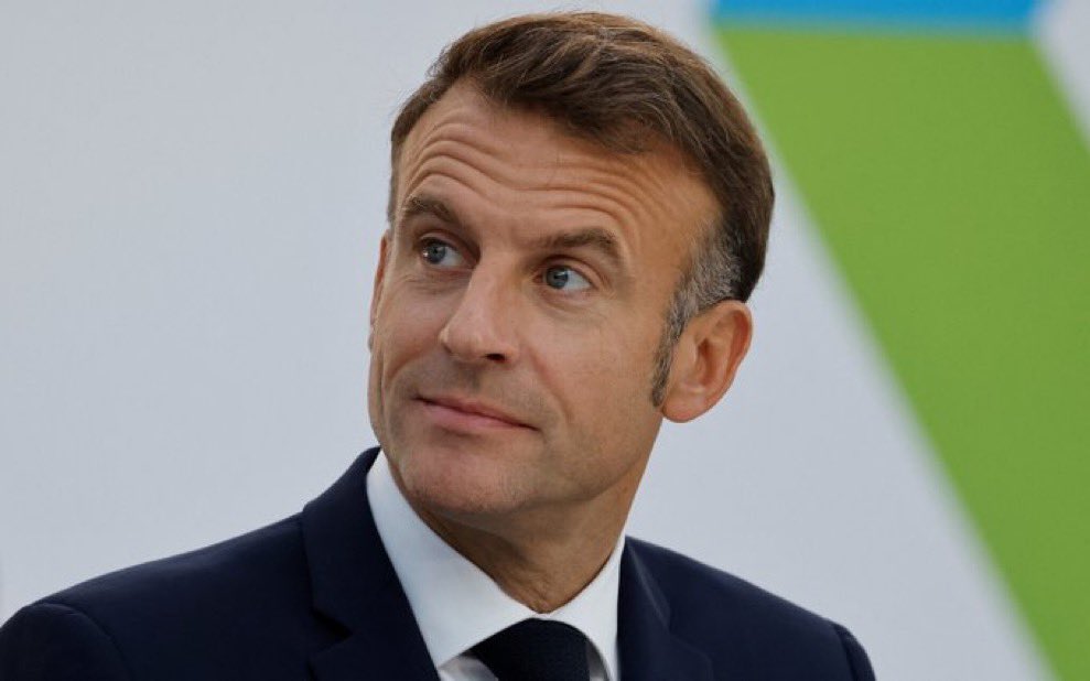 🚨 BREAKING: 🇫🇷🇮🇱

FRANCE TURNS ON ISRAEL AND STOPS SENDING ARMS! 

Macron: “It’s time to STOP sending arms to Israel”

France has stopped supplying Israel with weapons, and calls on other countries to follow suit to force a diplomatic solution to the conflict in the region:

“I