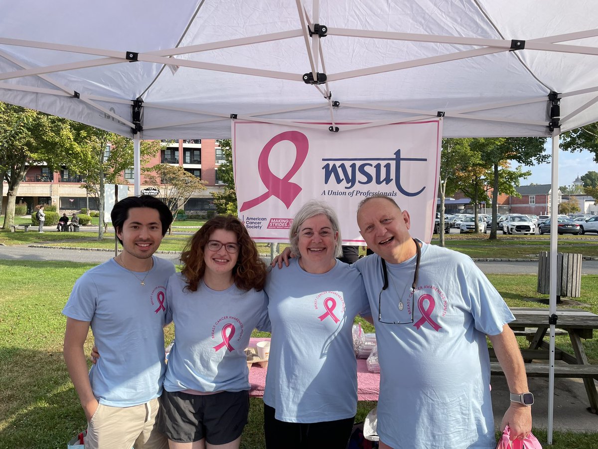 NYSUTSRO's tweet photo. @nysut is Walking The Walk in Riverhead at @MakingStrides #OurUnionOurValues @MelindaJPerson @NYSUTStreasurer @JCiffone @NYSUT2VP https://t.co/HTFqMnyEmV