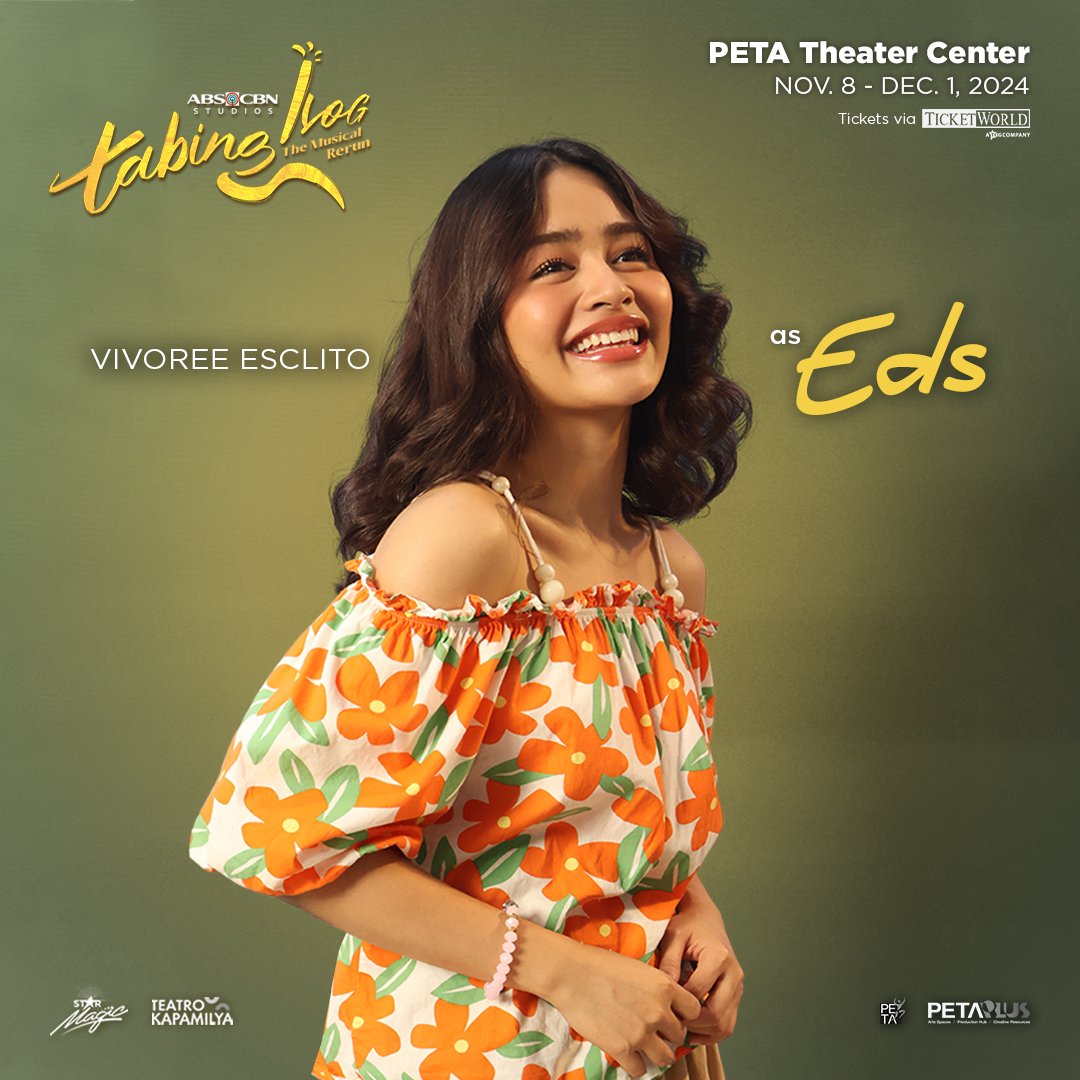 kapamilyateatro's tweet photo. Attendance check! Finally, ang sweetheart na nagpaantig sa kanyang himig ay narito na’t nagbabalik! 🥹

Samahan si @vivoree  as Eds na siguradong magpupull ng inyong heartstrings as a loving daughter and lover ng San Juan E. 💚 https://t.co/8Pc0zY3TxS
