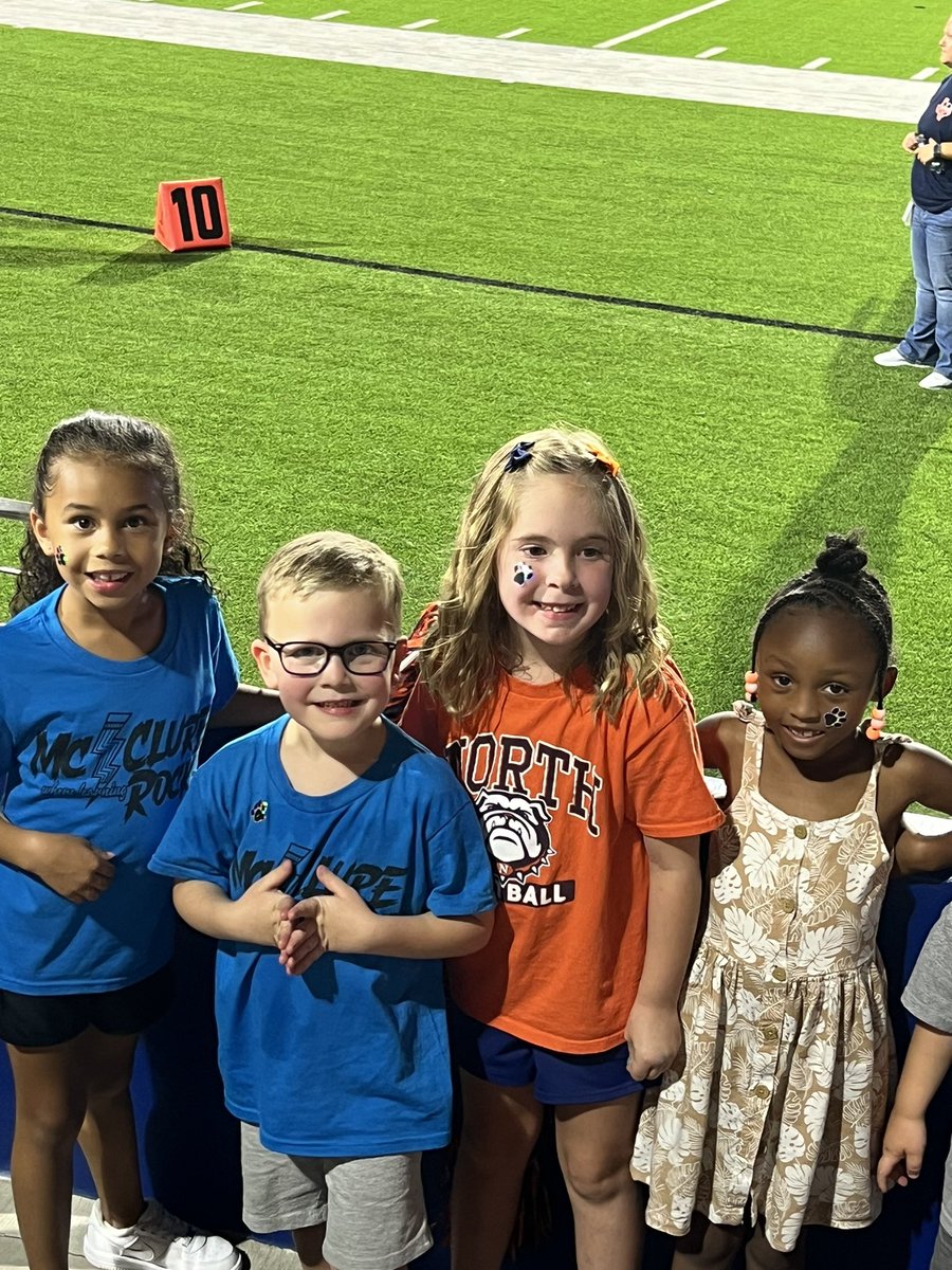 McClure1st's tweet photo. We had a great time @McKinneyNorthHS  for @McClureMarshals night! https://t.co/3ZVNUYlGHw