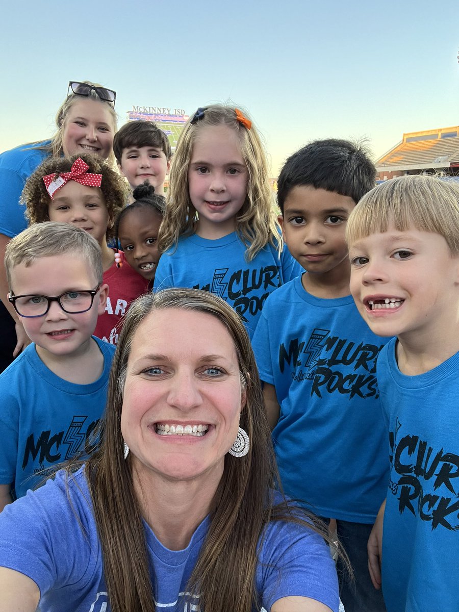 McClure1st's tweet photo. We had a great time @McKinneyNorthHS  for @McClureMarshals night! https://t.co/3ZVNUYlGHw