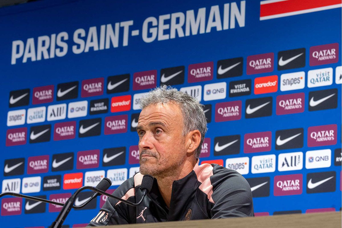 Paris_sginfos's tweet photo. 🔴🔵🎙 Luis Enrique

🗣 « Pour expliquer une tactique, il faut 40-50 minutes, mais la tactique ça ne vous intéresse que quand on perd. » https://t.co/PlUqMkbwFN