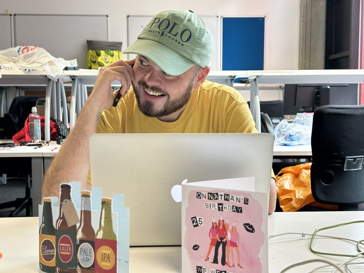 ProjPlainsight's tweet photo. Meet Nathan Hendren, the producer on the project! Not sure what he officially does, but the team would surely not be the same without him🫡🍻💻
#IndieDev #GameDev #FPS #IndieFPS #ReteoFPS #EGX #ProjPS #MadeWithUnity https://t.co/LchupWNRNY