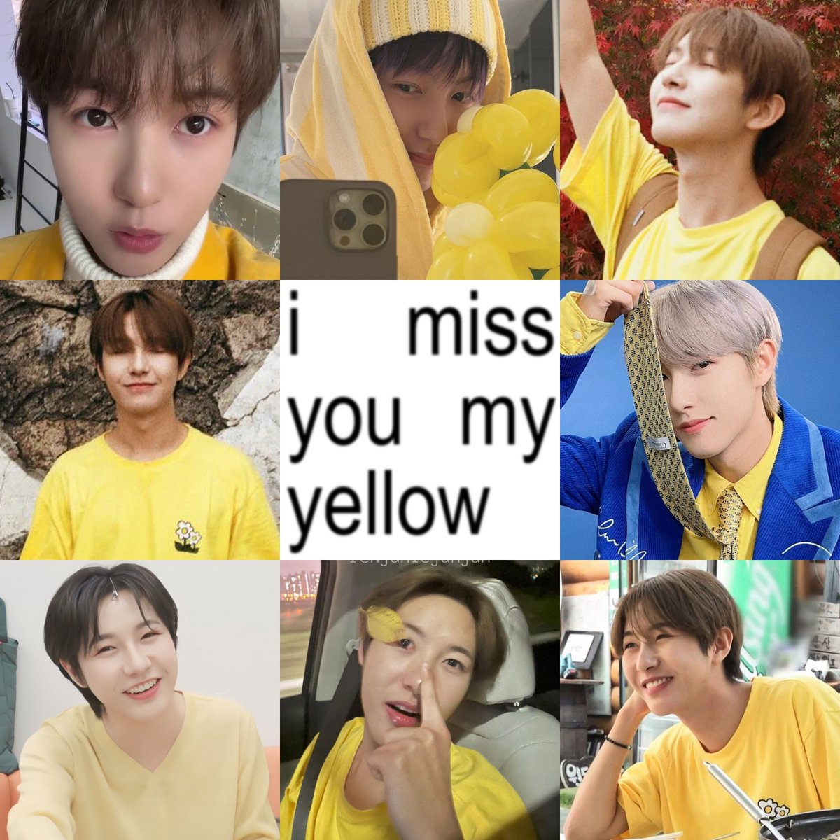 yellow_3to3 ♡ 💛🟡☀️🌻🌄🍋💫✨🌟