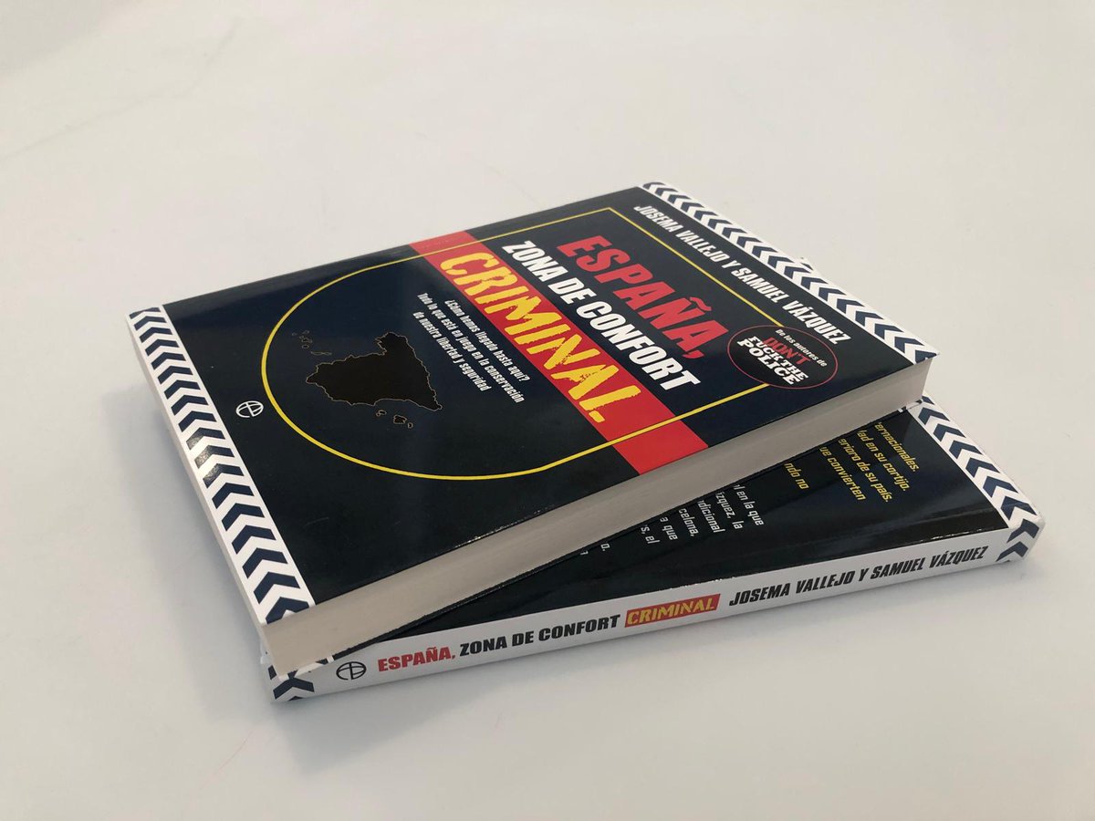 guidoprincesa's tweet image. El día 23 sale a la venta: España, Zona de Confort Criminal. Es la 2ª parte de Don't Fuck the Police, que va ya por la 10ª edición, ambos co-escritos con mi compañero @JosemaVallejo.
Ya puedes adquirirlo en preventa aquí:
amzn.eu/d/8EF7Acl