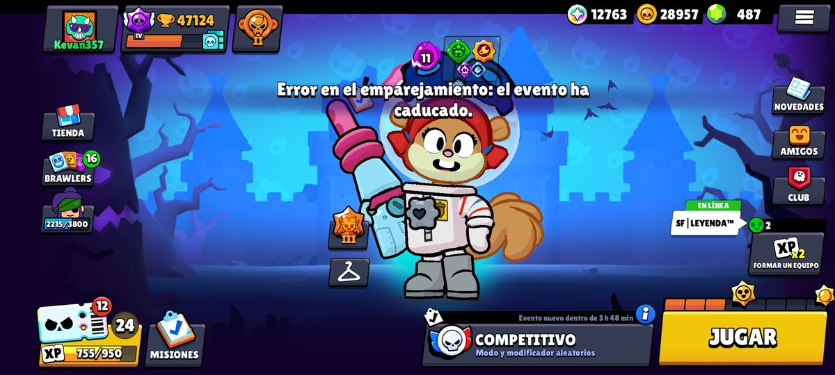 KevinUribe37's tweet photo. @BrawlStars Error!!!! https://t.co/UahufL3U1g