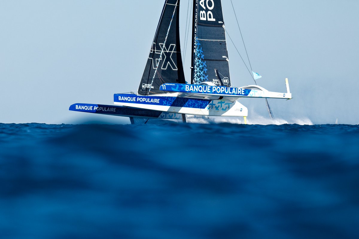 Voile Banque Populaire tweet media