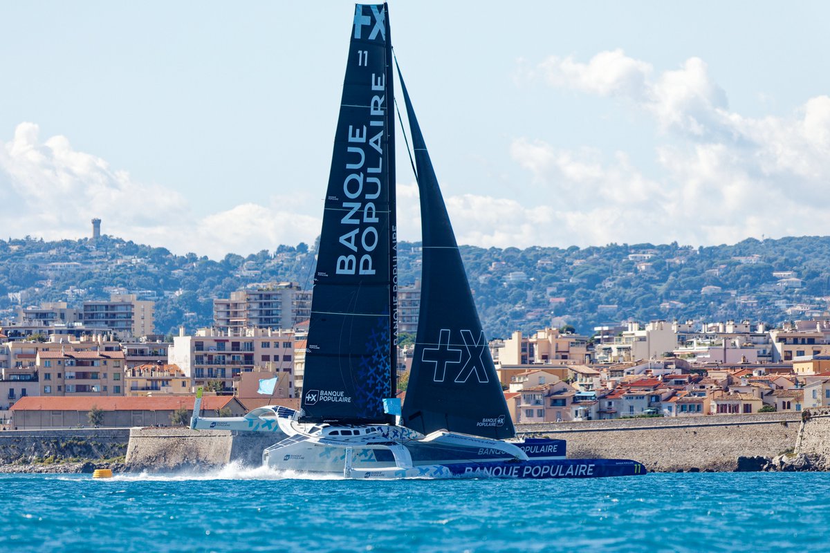 Voile Banque Populaire tweet media