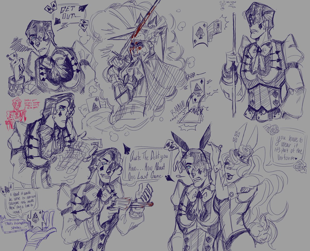 EdgeDraws's tweet photo. Doodles of my Oc Spades♠️✨ with @g0regurt oc Ruby 

#digitalart #Doodles #October5 https://t.co/HVAGxXa3ue