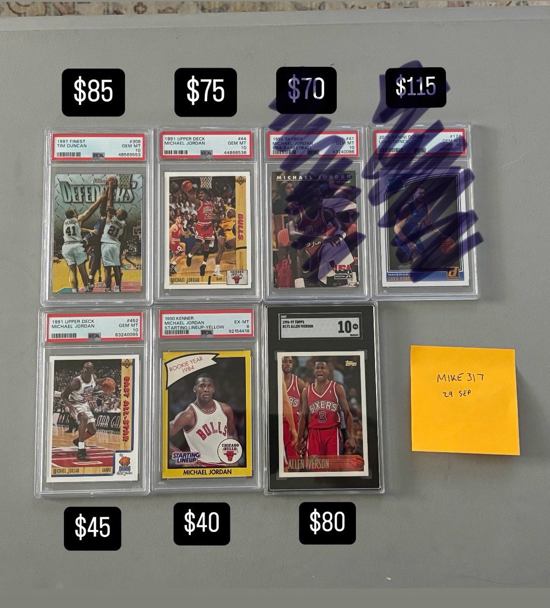 Mike317_Cards's tweet photo. @cardboardbst All OBO / shipped. The bigger the deal, the more room I have. Any offer is better than no offer https://t.co/73SSz2aXxI