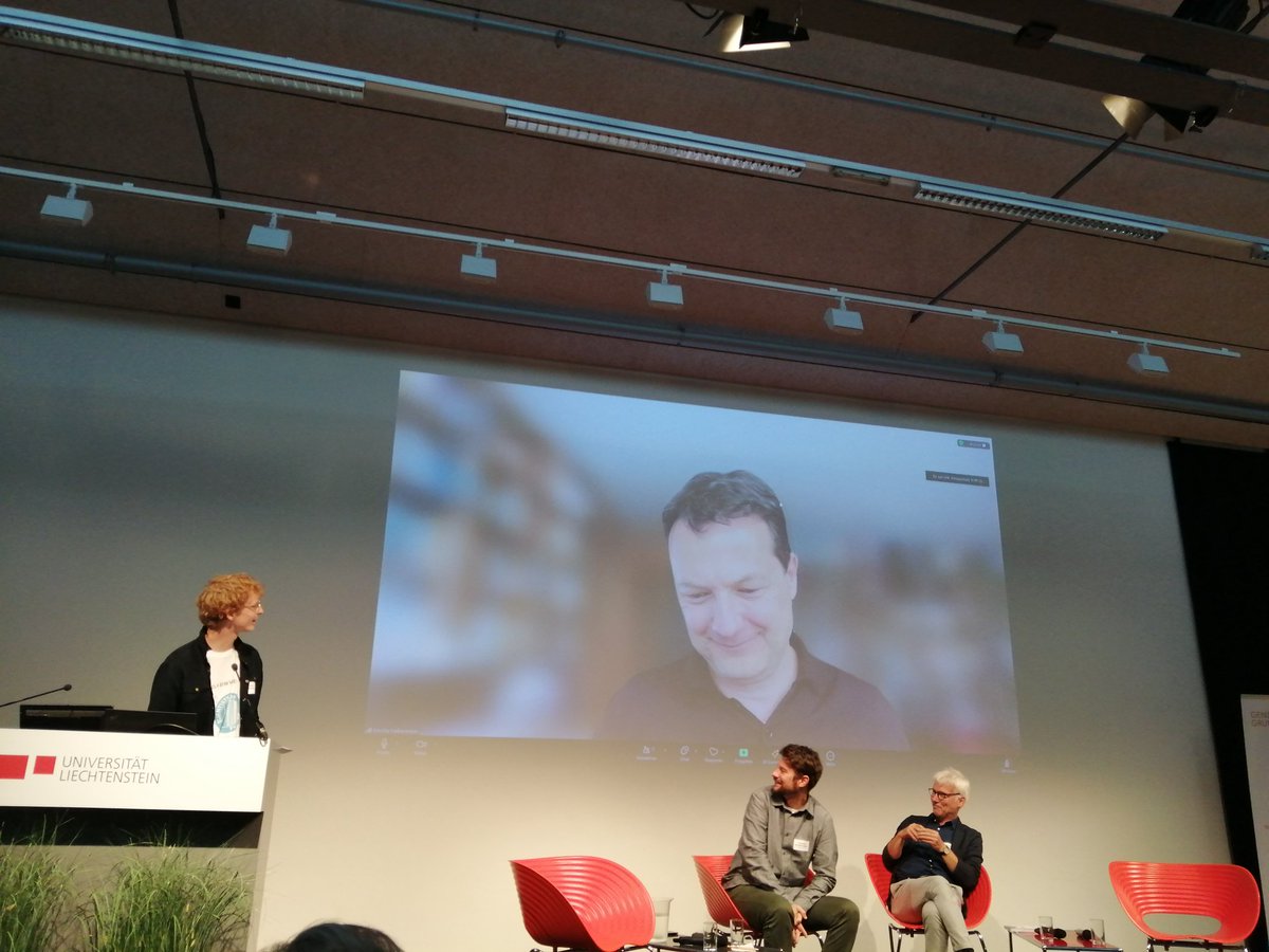 Momentaufnahmen von der Auftaktkonferenz '#Klimaschutz trifft #Grundeinkommen' in der Uni Liechtenstein in #Vaduz.  Dichtes Programm, hochkarätige Panels, engagierter Austausch mit dem Publikum. Mehr Einblicke gibt's auf unserer Facebook Seite: facebook.com/MenschInGermany