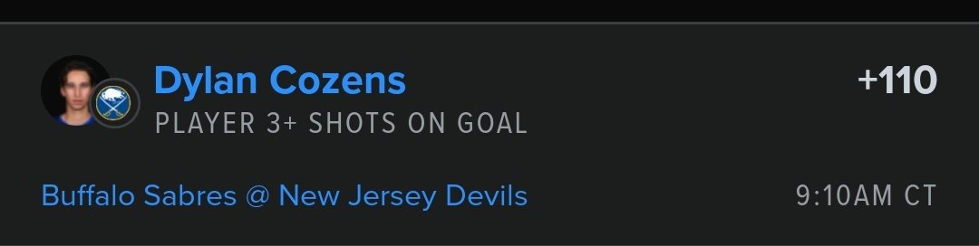 Hard to deny this price tag after a 7 SOG performance yesterday