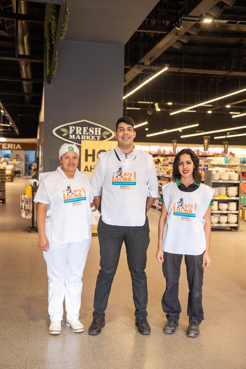 BdA_Py's tweet photo. 🐜📣 ¡Comenzamos la 20.ª Colecta Nacional del Banco de Alimentos! Nuestros voluntarios ya están en los supermercados, listos para recibir tus donaciones.
¡Cada aporte de alimento suma para llegar a nuestra meta! 🍚❤️
#BancoDeAlimentosPy💚🐜
#20añosdeColecta🎂🎉 https://t.co/qvZs1DbZGB