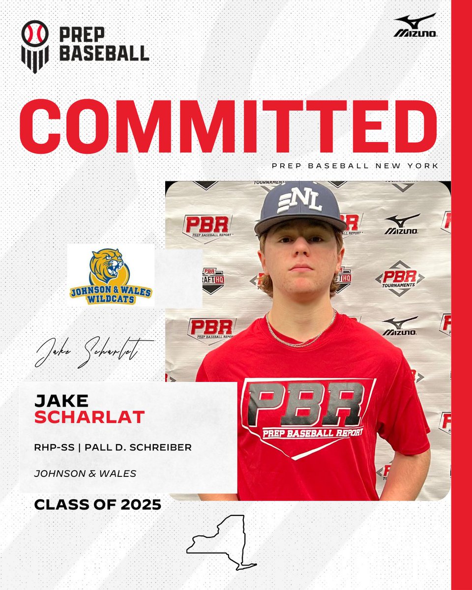 🚨Commitment Watch🚨

2025 RHP|OF Jake Scharlet (Paul D. Schreiber) has committed to Johnson &amp; Wales #congrats

👤 loom.ly/TpJ2pa8

<a href="/jake_scharlat/">Jake Scharlat</a> | <a href="/jwupvdbaseball/">JWU Baseball</a> | #committed
