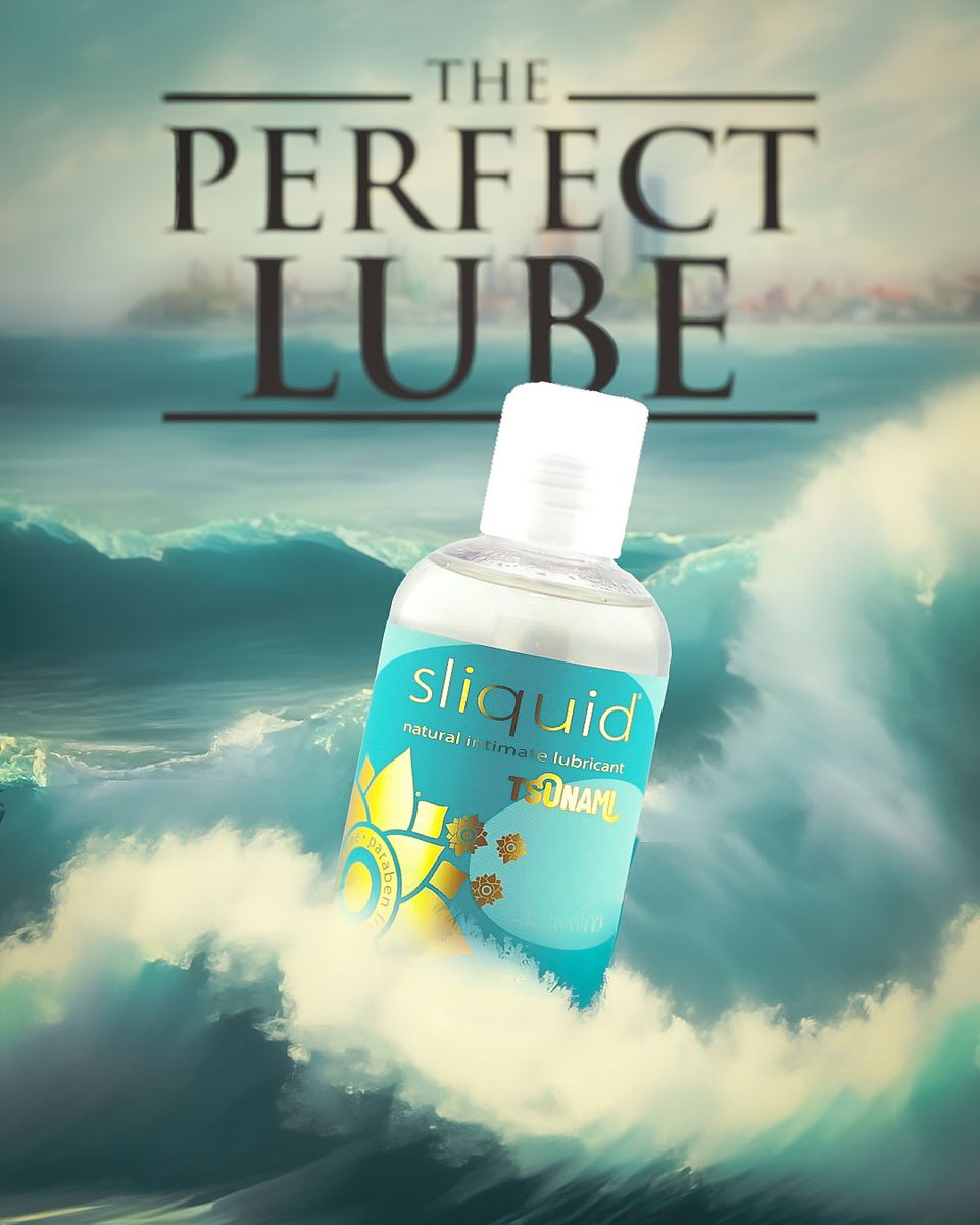 sliquid's tweet image. The perfect lube doesnt  exsi....
Check out our new formula, Sliquid Tsunami, and find out for yourself!
#sliquid #sliquidtsunami #ultrathick #waterbased #theperfectstorm #spookyseason