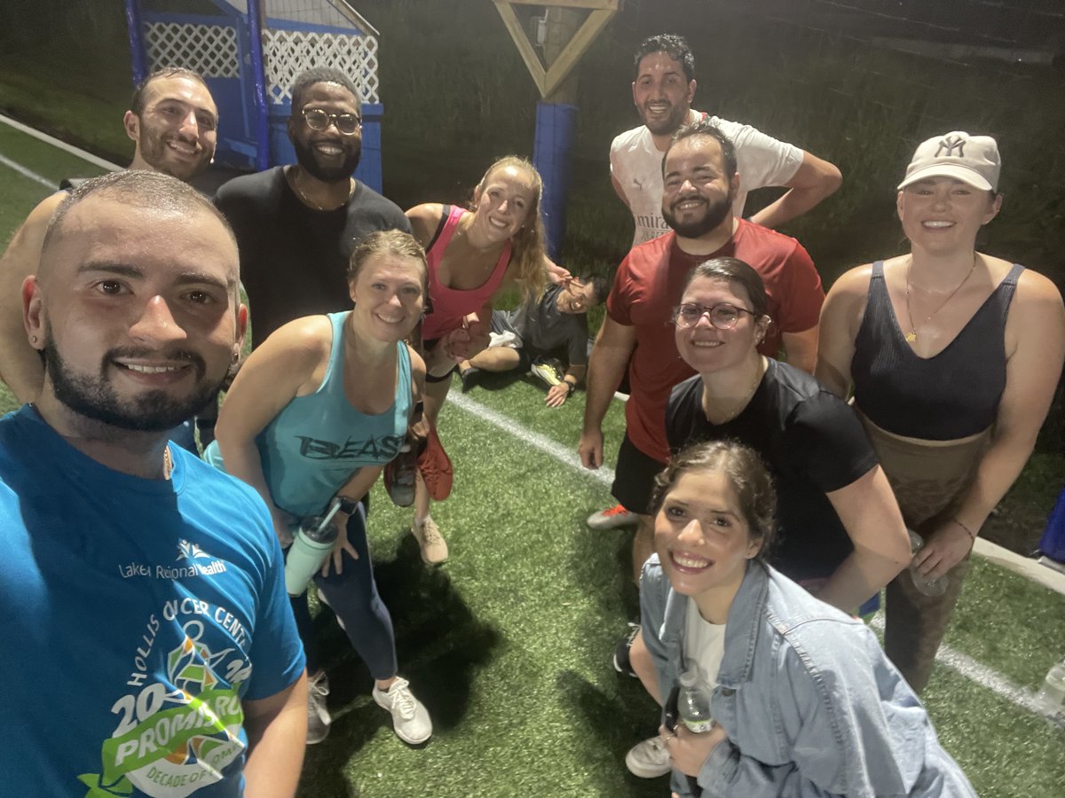 LRHGME's tweet image. Nothing brings out the best like a little competitive spirit! Our program came together for some friendly but fierce soccer, and it was a blast. It's always fun to get competitive and show off those skills on the field! ⚽ 
 #CompetitiveFun #match2025