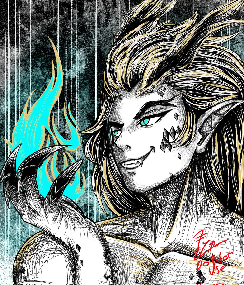 Fynnbl28's tweet photo. Dragon Man (comission)

#art #illustration #drawing #comission #manga #digitalarts https://t.co/b9LQ6hf3wH