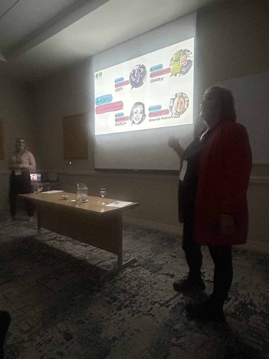 .@AsIAmIreland Conference hears an update from Fiona O’Mahony and <a href="/LittlePuddins/">Amanda Mc Guinness</a> on our new AAC Support &amp; PrepareMe / Learning Platform Programmes #AsIAmConf24