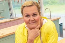 BacciThis's tweet photo. Nelly is is baking mom we all need!  Loving, funny, tough, a bit chaotic. #GBBO https://t.co/mfR4h8oHM2
