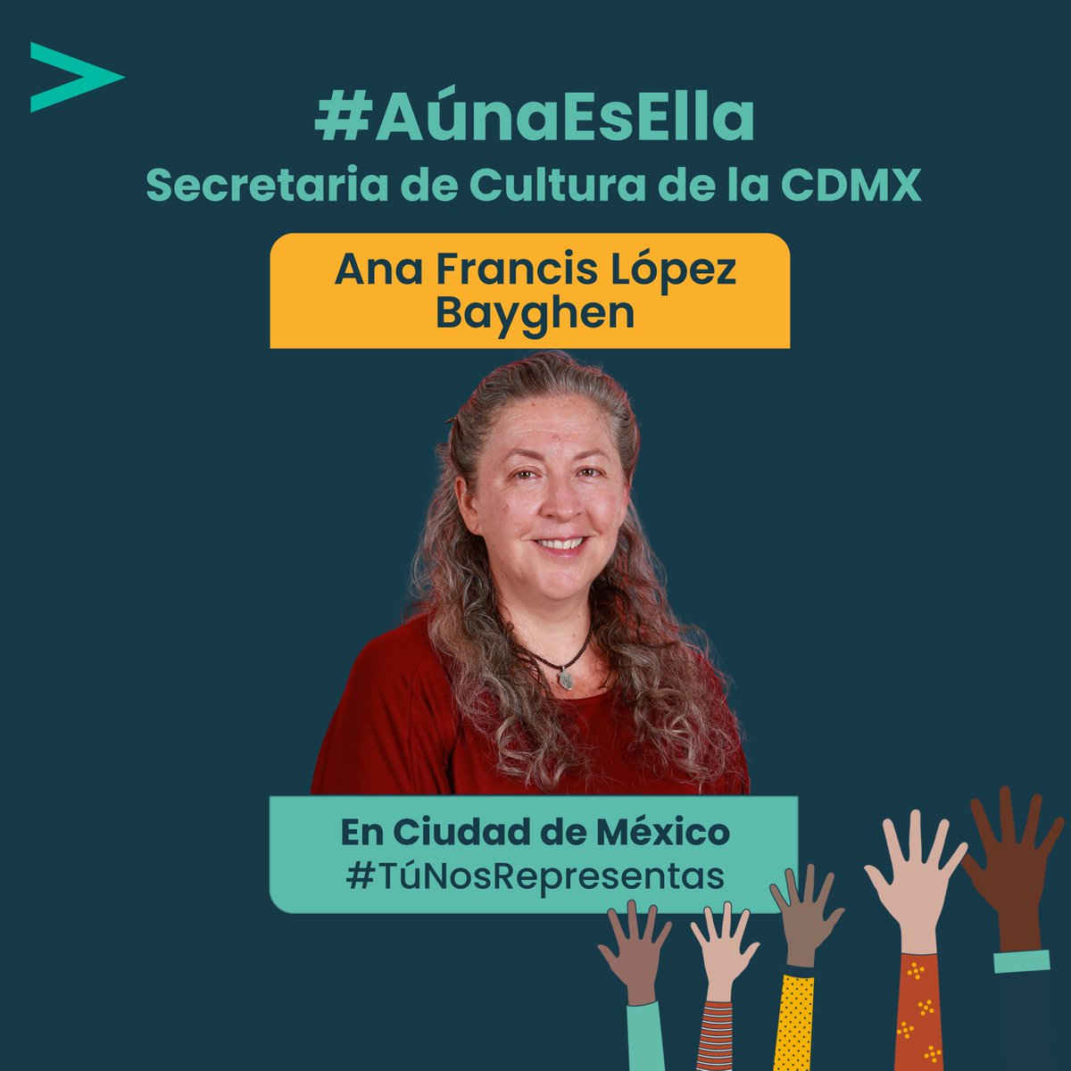 Aúna México (@aunamexico) on Twitter photo #AúnaEsElla
Al levantar la mano.
Al hacer equipo.
Al trabajar la agenda.
Ana Francis López Bayghen, <a href="/anafrancismor/">Ana Francis Mor (Ana Francis LBP)</a>, Secretaria de Cultura de la CDMX #TúNosRepresentas #AúnaEsElla
Al levantar la mano.
Al hacer equipo.
Al trabajar la agenda.
Ana Francis López Bayghen, <a href="/anafrancismor/">Ana Francis Mor (Ana Francis LBP)</a>, Secretaria de Cultura de la CDMX #TúNosRepresentas