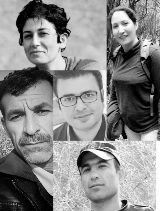Kooyedaneshgah's tweet photo. هنوز افرادی هستند که در خطر #اعدام قرار دارند.

صداشون باشیم…
 #پخشان_عزیزی
#شریفه_محمدی 
#مجاهد_کورکور 
#عباس_دریس 
#محمود_مهرابی https://t.co/AfA0mPQjJ6