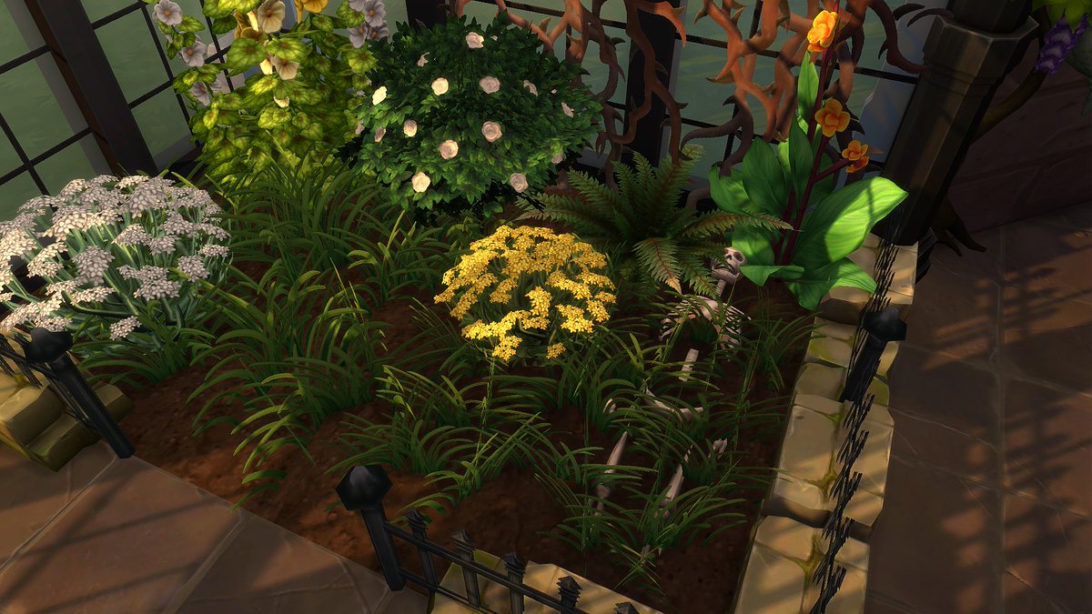 FrenchieSim's tweet photo. 🏆On continue le #GoudiTober24 !
🌿🍀Jour 5: Jardin tout à fait légal
#Simtober24 https://t.co/JzJN7qadqu