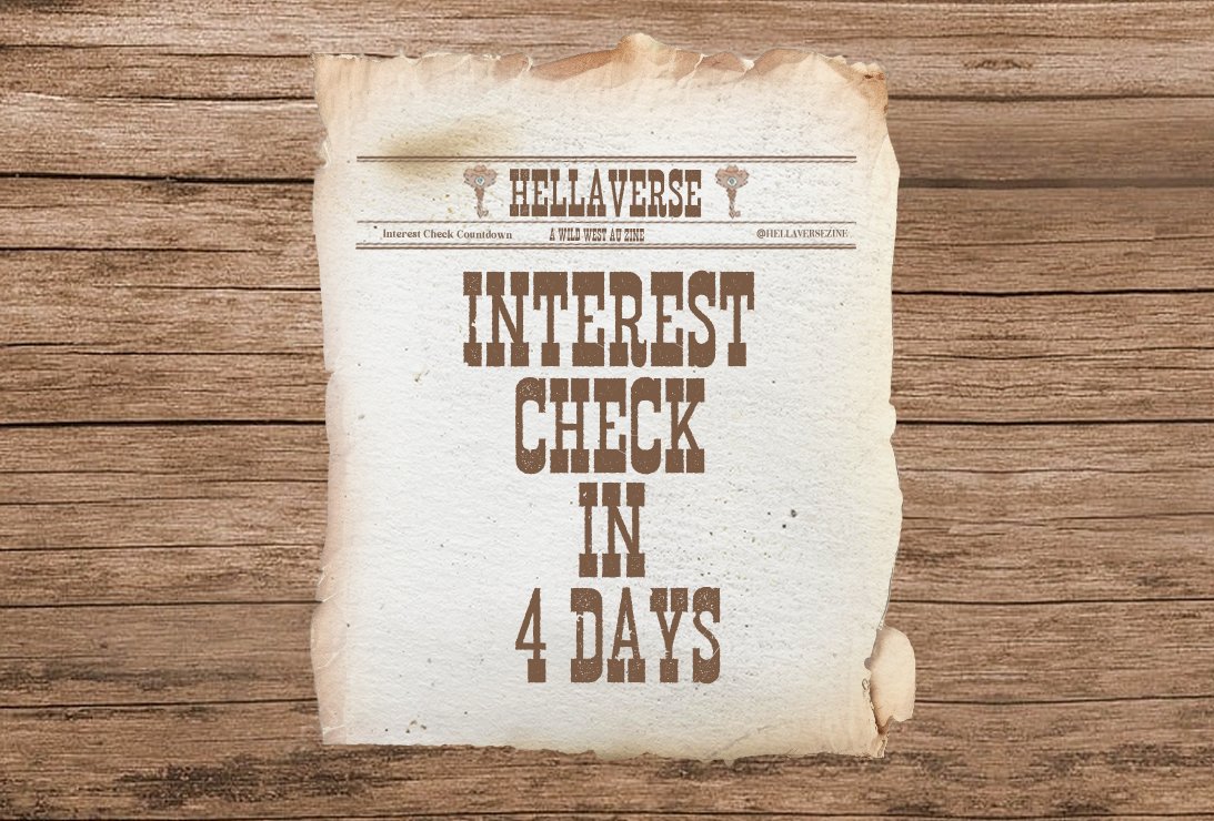 Howdy folks!
We're here to remind you: our Interest Check opens in 4 days! Keep yer' eyes out and don't miss it
