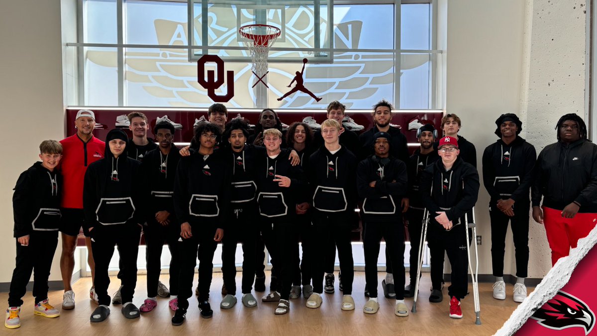 Northeast Men's Basketball (@northeastccmbb) on Twitter photo 𝙏𝙃𝘼𝙉𝙆 𝙔𝙊𝙐 to <a href="/PorterMoser/">Porter Moser</a>, <a href="/tadglibert/">Tad Glibert</a> and the entire <a href="/OU_MBBall/">Oklahoma Basketball</a> program for the facility tour and a look at practice today!
An experience that our guys will truly never forget! 🙌
#ClawsDown | 🔴⚫️⚪️🏀 𝙏𝙃𝘼𝙉𝙆 𝙔𝙊𝙐 to <a href="/PorterMoser/">Porter Moser</a>, <a href="/tadglibert/">Tad Glibert</a> and the entire <a href="/OU_MBBall/">Oklahoma Basketball</a> program for the facility tour and a look at practice today!
An experience that our guys will truly never forget! 🙌
#ClawsDown | 🔴⚫️⚪️🏀