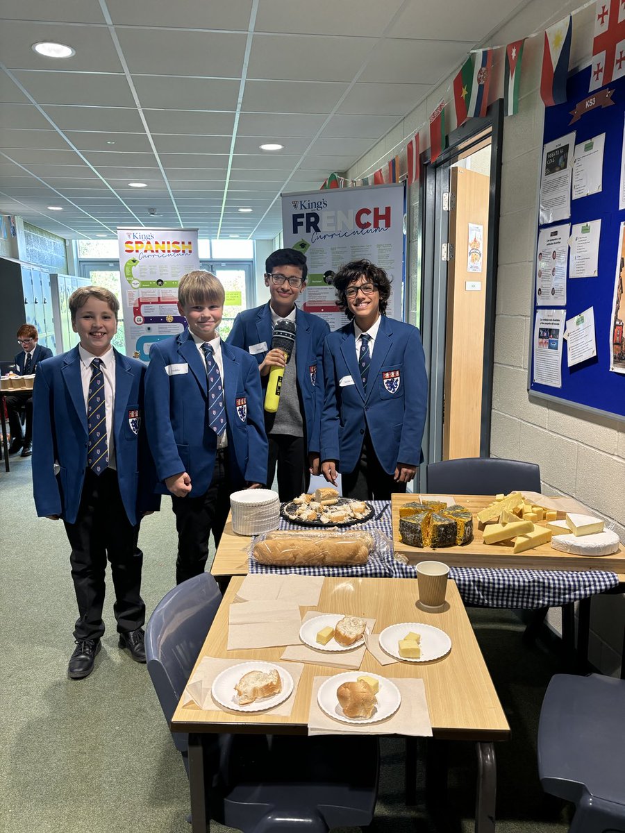 Kings_Wellbeing's tweet photo. Fun with food on our MFL corridor today at our annual Open Day. https://t.co/5xMhyESu0R