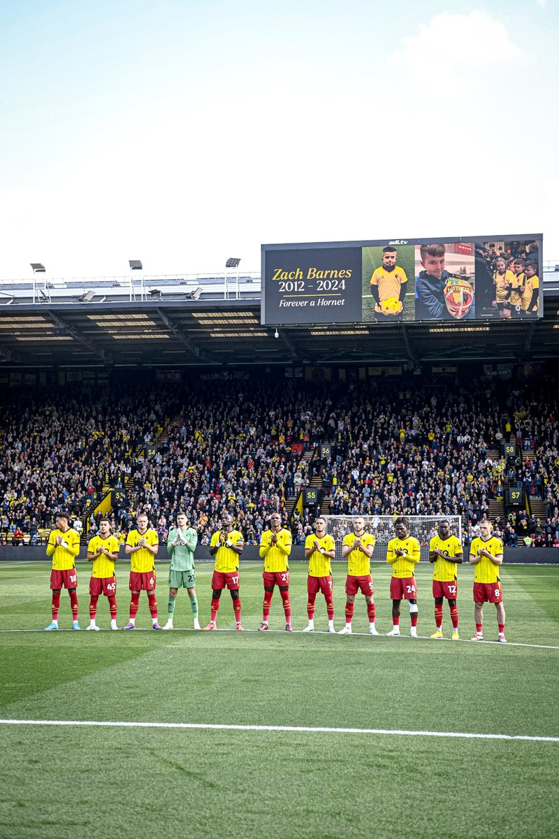 WatfordFC's tweet photo. Zach Barnes, forever a Hornet. 💛 https://t.co/J4WMgktcoF