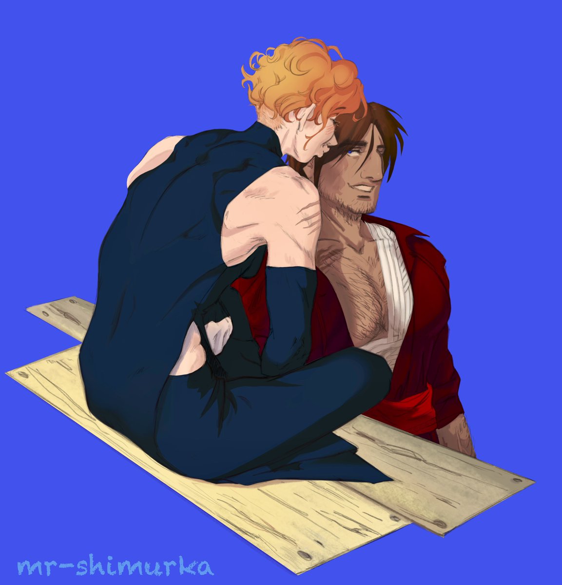 Mister_Shimurka's tweet image. Trevor was just passing by and was caught off guard by a kiss
#Castlevania 
#Trepha 
#SyphaBelnades 
#TrevorBelmont