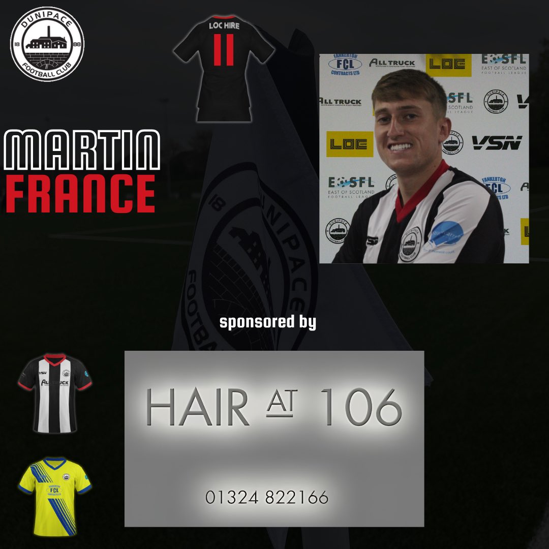 DunipaceFC's tweet photo. 45’ Martin France makes it 3-0 https://t.co/eeWNmstZyu