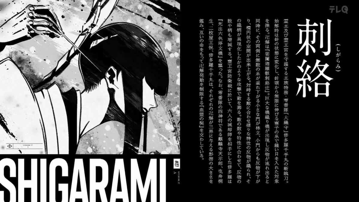 一時停止しないと読めない解説きたw  #BLEACH_anime 