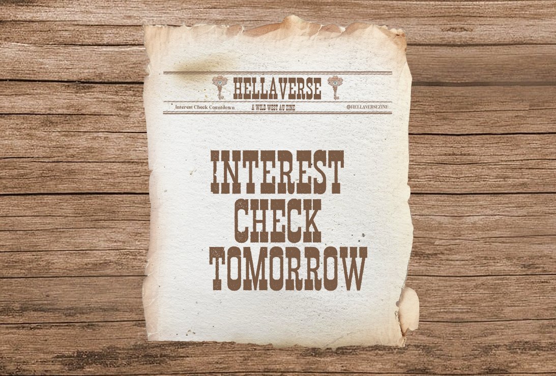 Yeehaw, partner!
Are y'all excited? Our Interest Check opens TOMORROW!