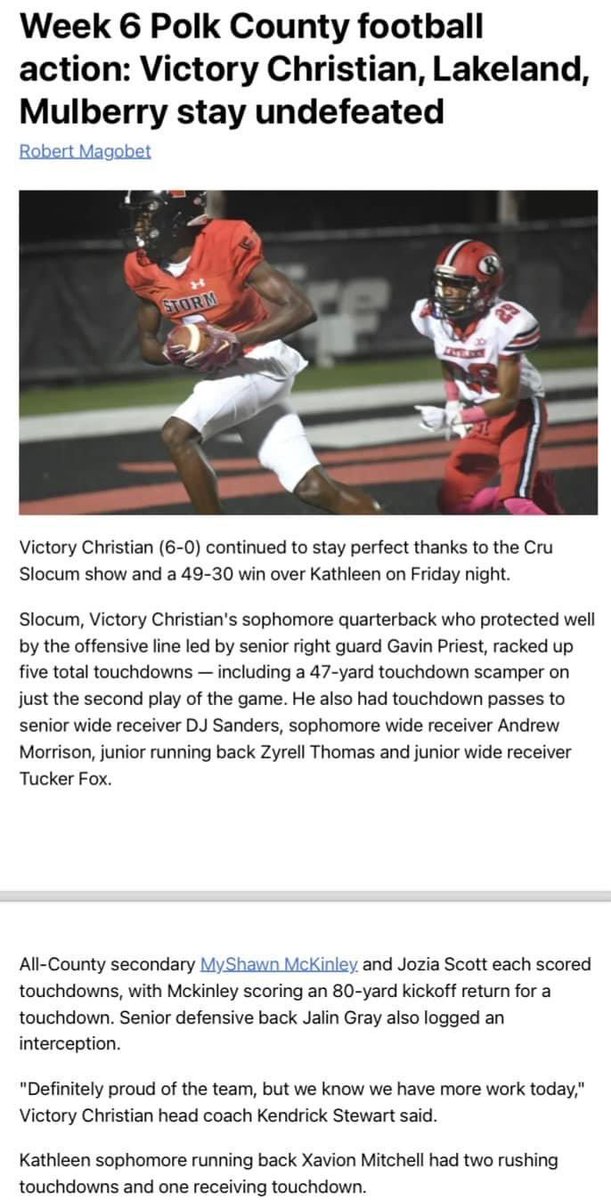CoachKstew's tweet photo. I love my team and being apart of this family! So proud of my players and their will to play through some adversity. Football is like life, you have ups and downs, but you have to continue to trust God and push through hard times, because we grow and God allows us to shine! ✨ https://t.co/jSqsn2kkm0