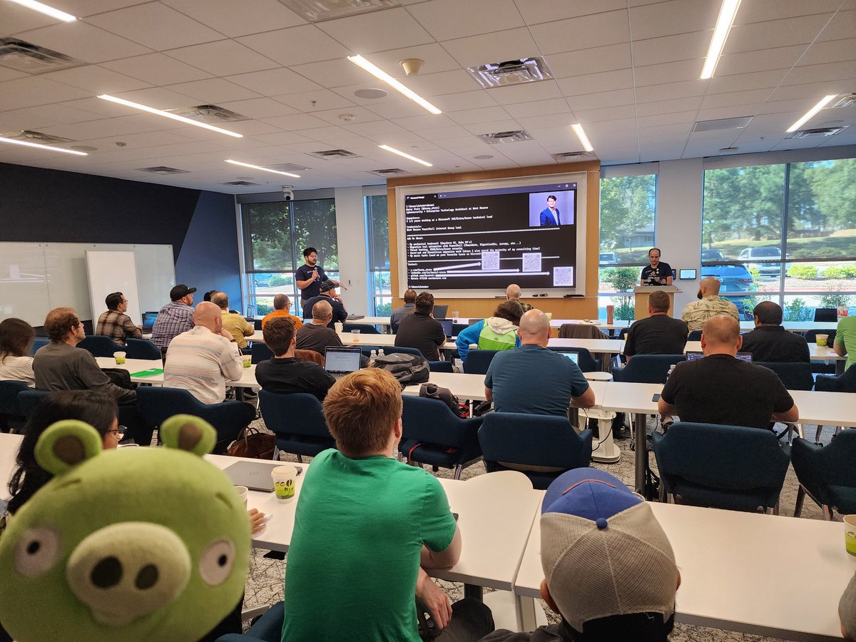 Steven Judd (@stevenjudd) on Twitter photo It is a packed house for learning cross-platform #PowerShell from <a href="/FrankLesniak/">Frank Lesniak</a> and <a href="/danny_stutz/">Danny Stutz</a> at #PSSaturdayNC. <a href="/travelpiggie/">travelpiggie</a> is used to building on multiple platforms. It is a packed house for learning cross-platform #PowerShell from <a href="/FrankLesniak/">Frank Lesniak</a> and <a href="/danny_stutz/">Danny Stutz</a> at #PSSaturdayNC. <a href="/travelpiggie/">travelpiggie</a> is used to building on multiple platforms.