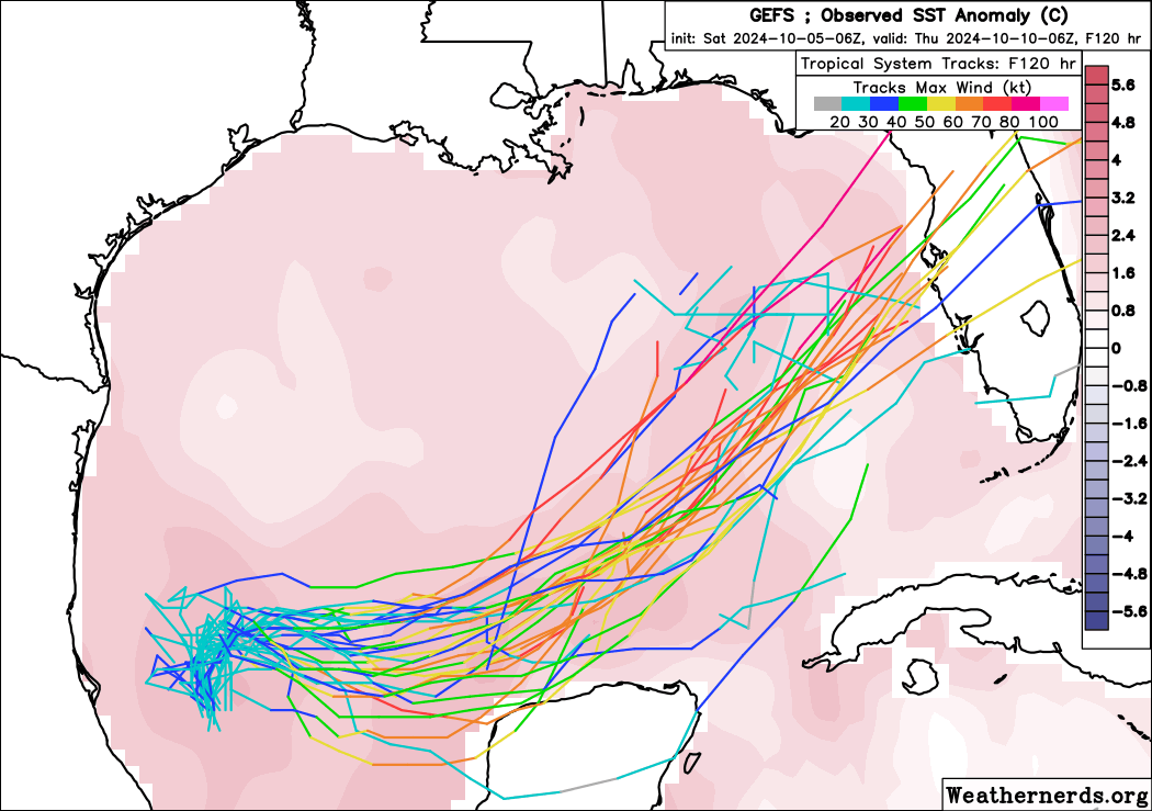 BhatiaKieran's tweet photo. #AL92 is ahead of schedule as @NHC_Atlantic announced that #TD14 has formed, and I would expect Tropical Storm #Milton will follow by the end of the weekend. Regional dynamical models #HWRF #HMON #HAFS are forecasting a major #hurricane landfall for #Florida's west coast Wed-Thur https://t.co/INXNfKwmV7