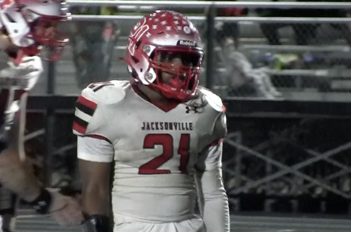 Channel1450com's tweet photo. Jacksonville took the lead with 1:02 left in the game but it was Brody Scheffler and the Springfield High Senators that put together a game winning drive for the win

Highlights of the back and forth CS8 battle here:
https://t.co/d8DNINq7jy https://t.co/xqU79MnNVX