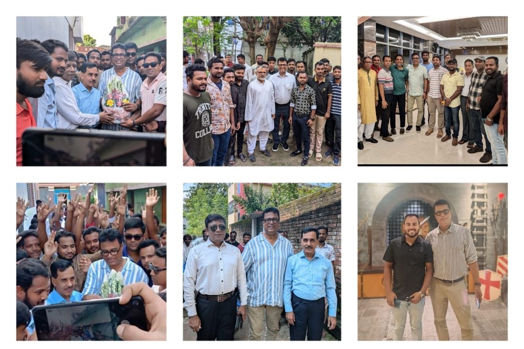 নেতা কর্মীদের সাথে ঢাবির সাবেক সিনেট সদস্য ও সাবেক ছাত্রনেতা মোহায়মেন অন্টু’র কুশল বিনিময়