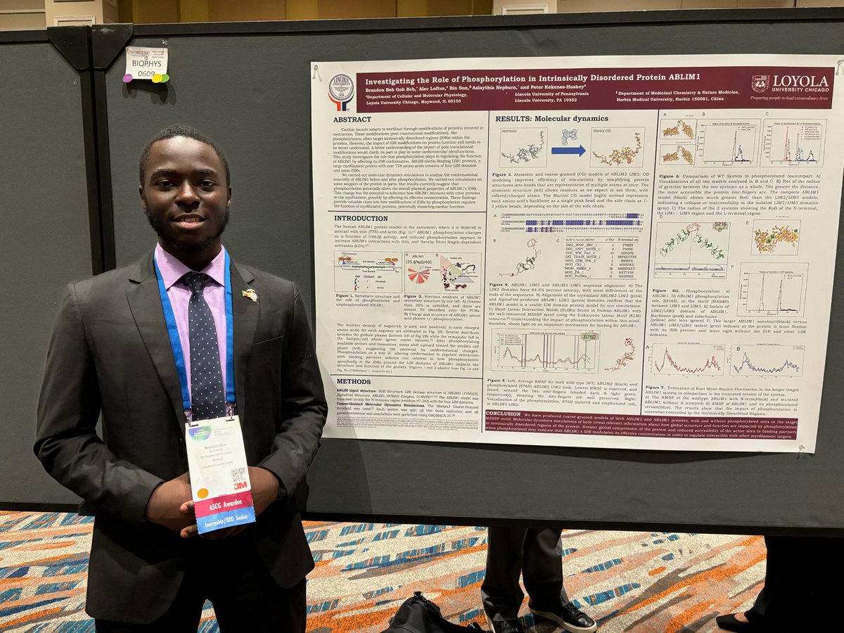 Very proud that our productive summer student Brandon Goh Beh won the award for the best poster at  #NOBCChE51 !