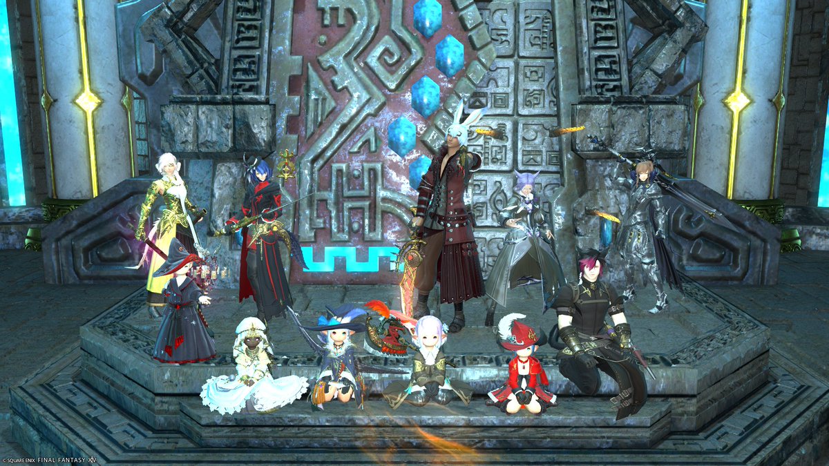 AdaCassardis's tweet photo. FCの皆さんとシルクスの塔で！楽しいひとときでした～～～
SS上手になりたい・・・・・・
#Mlkwy_FF14 https://t.co/oX2nHIUdqr