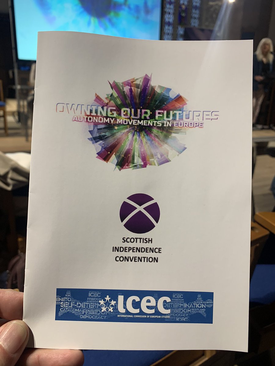 ronniecowan's tweet image. Interesting afternoon at the ICEC conference in Edinburgh.  

15 countries and regions represented, including, Galicia, Basque, Catalonia, Sicily and Sardinia (so far) all seeking greater autonomy.

A common story about democracy.  

@scotconvention
