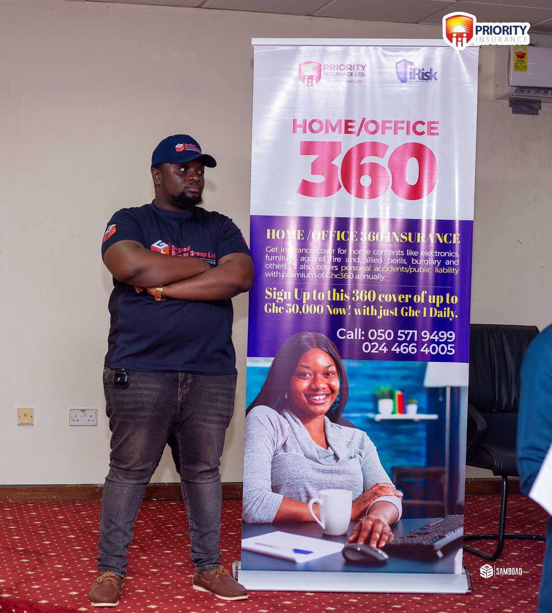 Protect your shop, content, and office for just 360 GHS a year with <a href="/priorityghana/">Priority Insurance Company Ltd</a> 

Get up to 50,000 GHS coverage against fire, theft etc. As <a href="/samboad_/">SamBoad</a> is the proud media partner, we made this with you in mind

#samboad 
#FreeTheCitizensNow
 
Trdz: Kudus | Legon | Accra Mall